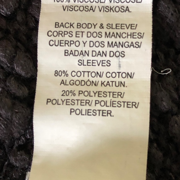 Lucky Brand Open Front Drape Cardigan XS - Picture 3 of 6